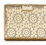 ケイトスペード 　お財布 ゴールド花