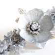 （画像用） ヘアーバレッタ パーティー・フラワー