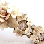 ヘアバレッタ 再販！ お花　フランス製