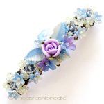 ヘアーバレッタ再販 フランス製　お花