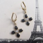 ピアスまたはイヤリング フランス製　クロス