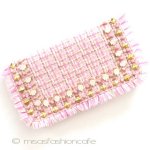 ビジューバッグ再販！ ツイード　チェーン付属