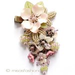 お花ヘアクリップ再販 カリフォルニア製