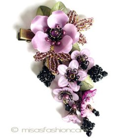 パーティー・ヘアークリップ カリフォルニア製お花