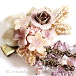 ヘアーアクセ・髪飾り ローズ　パーティー