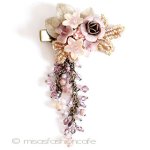 ヘアーアクセ・髪飾り ローズ　パーティー