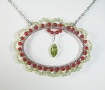 天然石　ネックレス