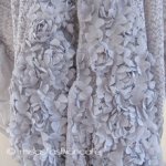 お花ストール（グレー）再販！