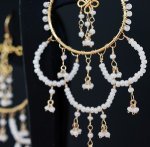 ピアスまたはイヤリング 18Kgf　パールホワイト