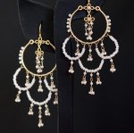 ピアスまたはイヤリング 18Kgf　パールホワイト