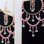 FlyingLizard　ピアス 18K Vermeil ピンク