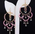 FlyingLizard　ピアス 18K Vermeil ピンク