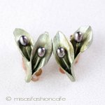 Michaud イヤリング 真珠の花