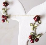 Michaud マイケルミショー クランベリー ピアス