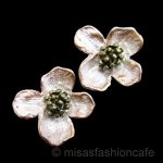 マイケルミショー ピアス ハナミズキの花　予約