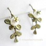 Michaud ピアス Quinceフラワー