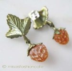 マイケルミショー ピアス 　苺　ストロベリー