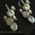 （画像用） Michaud 真珠 ピアス　 睡蓮の花 再販！