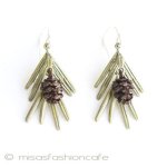 マイケルミショー松ぼっくり クリップ・ピアス　 再販！