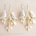 マイケルミショー再販 鳥　ピアスorイヤリング