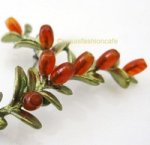 Michaud ブローチ ボックスウッドの実