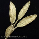 マイケルミショーブローチ ハーブ　セージの葉