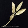 （画像用） マイケルミショーブローチ ハーブ　セージの葉