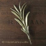 マイケルミショー ブローチ ハーブ　ローズマリー