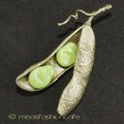（画像用） Michaud ブローチ アートガラスの枝豆