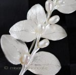 マイケルミショー ブローチ 真珠 シルバー銀製