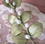 Michaud ブローチ アイリッシュ（真珠）