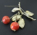 Michaud ブローチ 野りんご　再販！