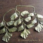 マイケルミショー ブローチ 　アジアンタム