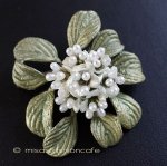 マイケルミショーブローチ 真珠 小花ブーケ