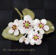 （画像用） マイケルミショーブローチ 真珠　梨の花　再販