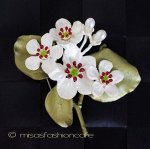 マイケルミショーブローチ 真珠　梨の花　再販