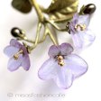 （画像用） マイケルミショー ブローチ 真珠　スミレのお花