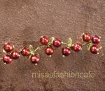 マイケルミショー ブレスレット 真珠のクランベリー