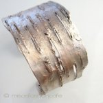 Michaud バングル シルバー　白樺の木