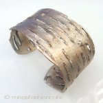 Michaud バングル シルバー　白樺の木