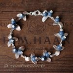 マイケルミショー ブレスレット Sterling ブルーベリー