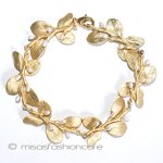 マイケルミショー再販！ 真珠24Kgpブレスレット