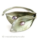 Michaud バングル 真珠の花　再販！
