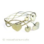 マイケル ミショー ハートの葉　バングル