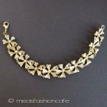 マイケルミショー　再販！ 真珠のお花　24Kgp