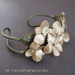マイケルミショー　再販！ あじさいの花バングル