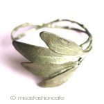 マイケルミショー　樫の木 どんぐりの葉のバングル