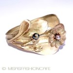 マイケルミショー　再販 真珠の花　バングル