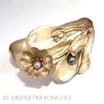 マイケルミショー　再販 真珠の花　バングル