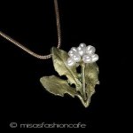 マイケルミショー　再販！ 真珠たんぽぽネックレス